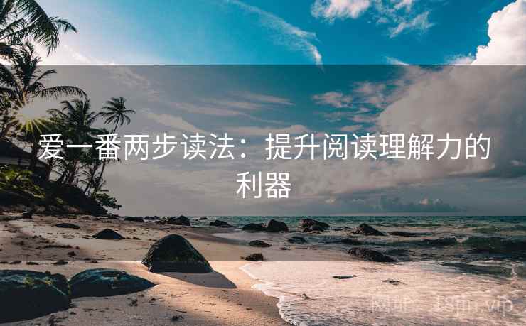 爱一番两步读法:提升阅读理解力的利器 爱一番两步读法:提升阅读理解力的利器